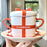 Starbucks China - Christmas Wave - 296ml Christmas Gift Box Mug & Saucer Set