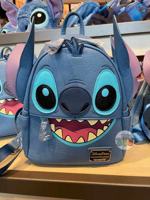 DLR/WDW - Loungefly Stitch Face Icon Backpack