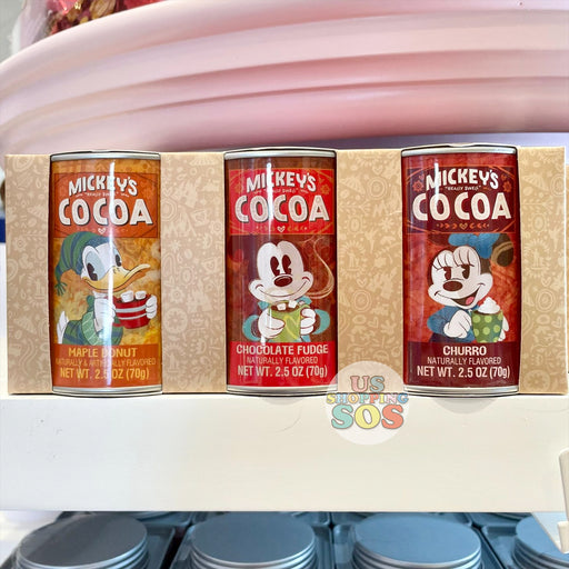 WDW - Mickey & Friends Cocoa Set of 3