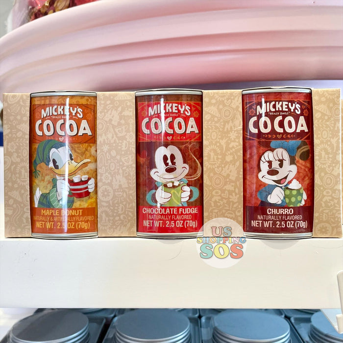 WDW - Mickey & Friends Cocoa Set of 3