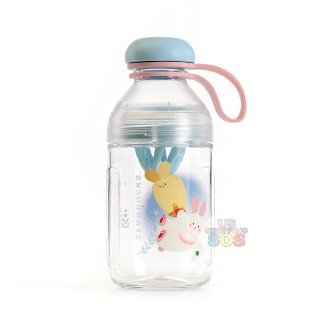 Starbucks China - Moon Rabbit Coffee Time - Thermos Water Bottle 430ml with Bunny Crossbody Bottle Carrier