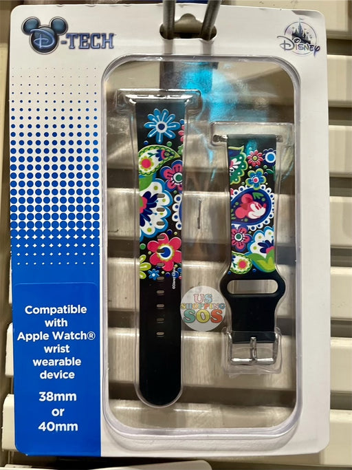 DLR - D-Tech Apple Watch Band - Floral Minnie Mouse
