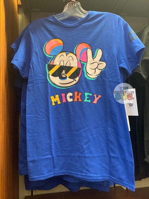 DLR - Neff Mickey & Minnie Color Story Graphic T-shirt (Adult) - Mickey (Blue)