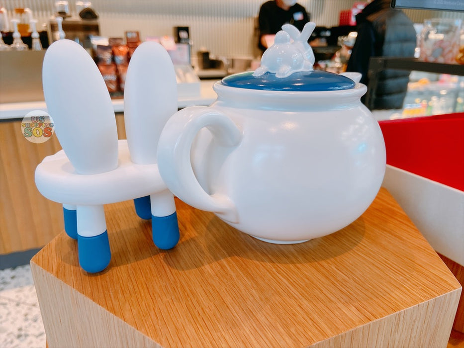 Starbucks China - Classic Rabbit 2023 - 7. Teapot, Tea Cup & Phone Holder Box Set of 4 (Teapot 610ml/Tea Cup 85ml x 2)