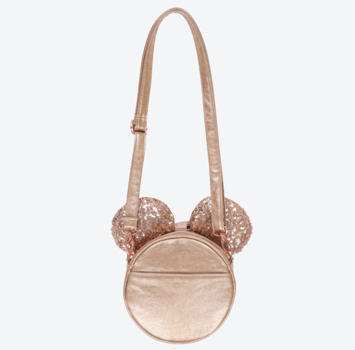 TDR - Minnie Mouse Sequin Shoulder Bag (Color: Rose Gold)