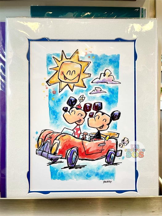 DLR - Disney Art - Off to the Park by David Buckley