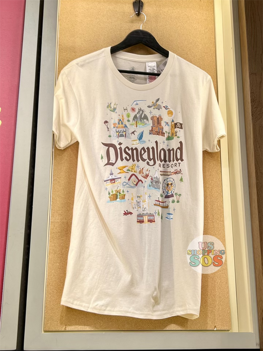 DLR - Disneyland Resort Attractions Graphic T-shirt