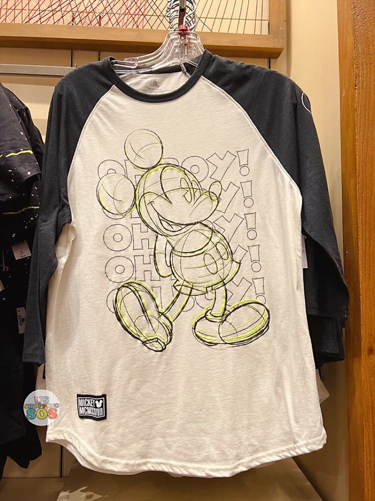 DLR - MICKEY MCMXXVIII Raglan T-Shirt