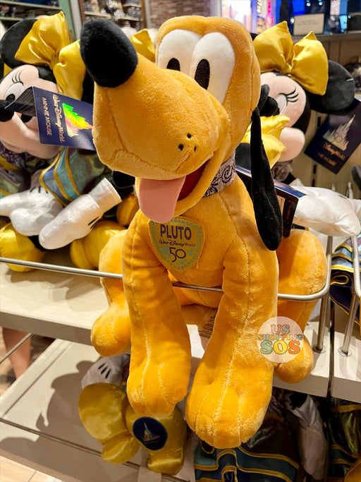 WDW - Walt Disney World 50 Celebration - Pluto Plush Toy
