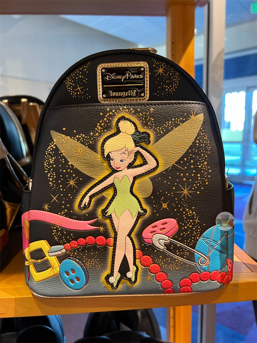 DLR - Loungefly Tinker Bell Glow-in-Dark Backpack