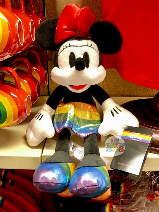 WDW - Rainbow Collection - Minnie Plush Toy
