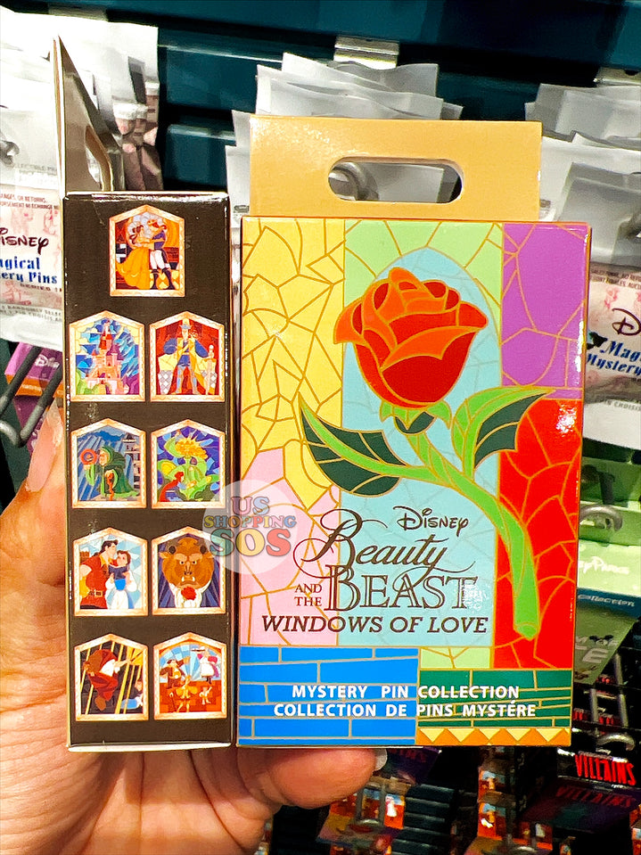 DLR - Beauty and the Beast Window of Love Mystery Pin Box — USShoppingSOS