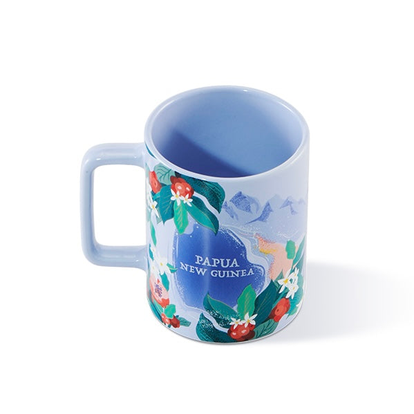Starbucks China - Single Origin Series - 1. Papua New Guinea Ceramic Mug 384ml