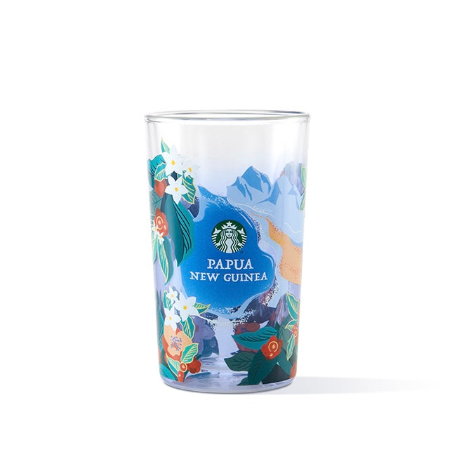 Starbucks China - Single Origin Series - 2. Papua New Guinea Double-Wall Glass 350ml