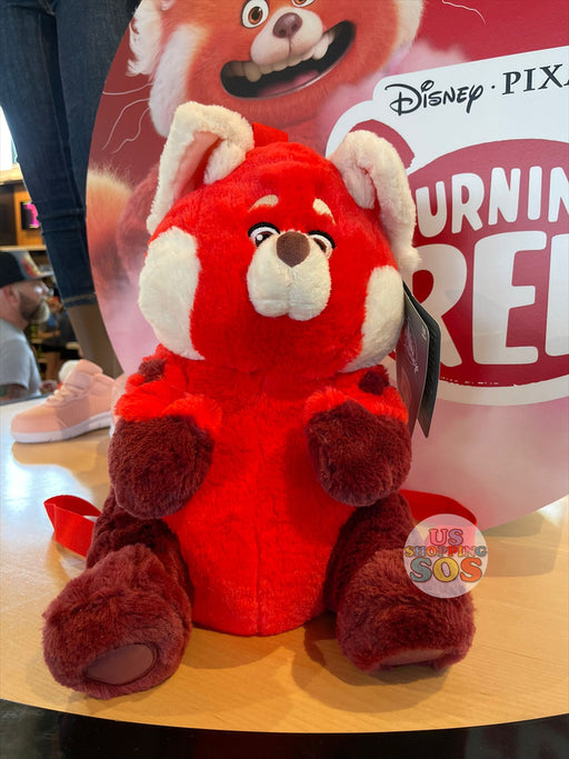 DLR/WDW - Turning Red - Red Panda Fluffy Plush Backpack