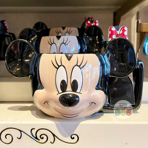 WDW - Disney Home - Minnie Face Icon Mug with Stir
