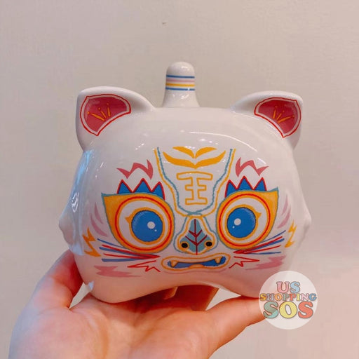 Starbucks China - Year of Tiger 2022 - 37. 3D Traditional Tiger White Piggy Bank