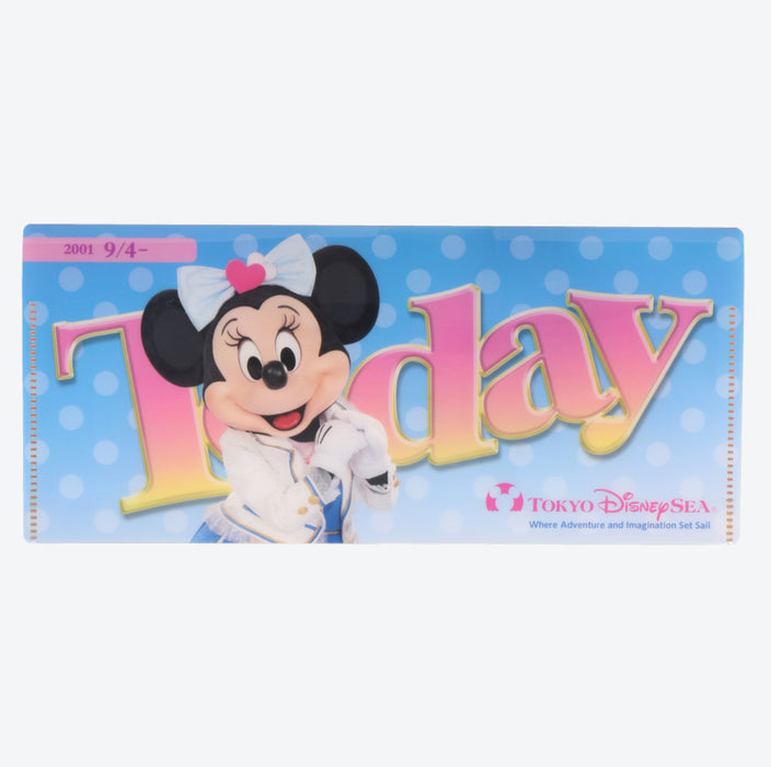 TDR - Mickey & Minnie Mouse Face Mask / Ticket Holder