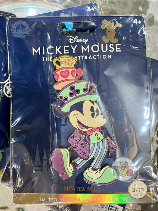 DLR/WDW - Walt Disney World 50 - Mickey Mouse The Main Attraction - Series 3 of 12 (Mad Tea Party) - Pin