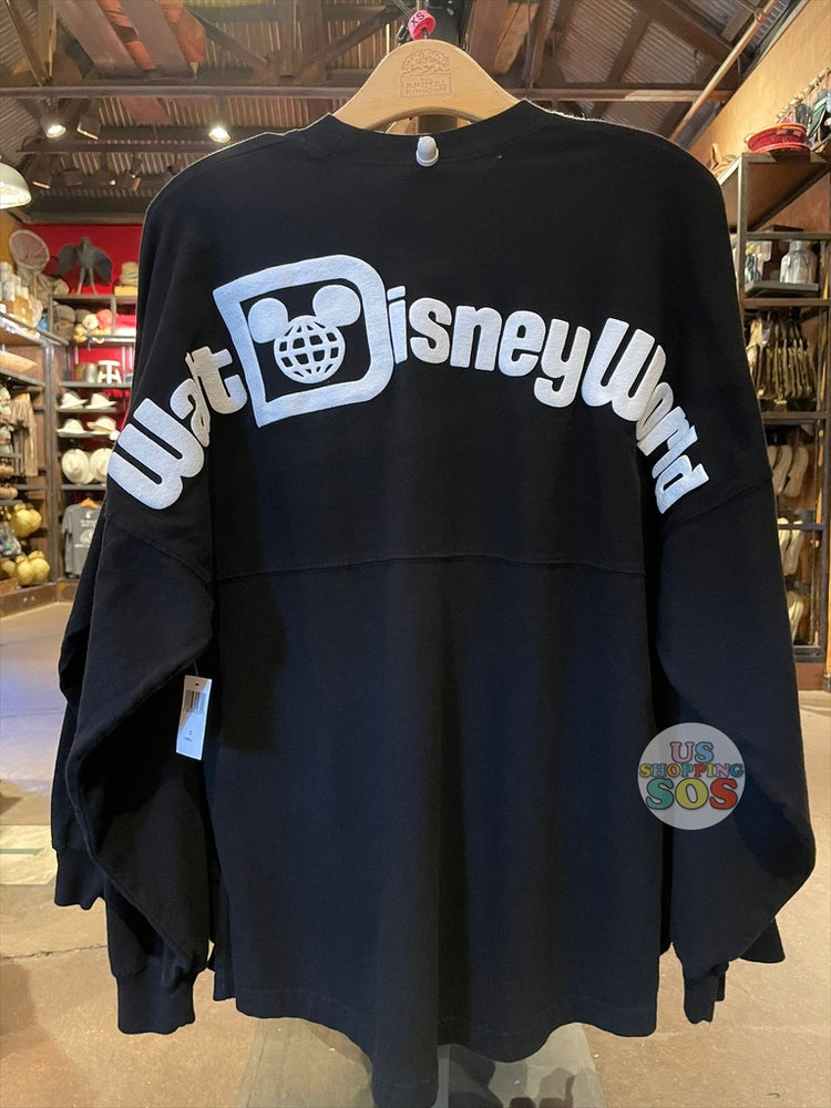 WDW - Spirit Jersey "Walt Disney World" Black Pullover (Adult)