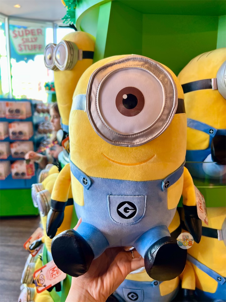 Smaller Despicable Me Minion One-Eyed Plush Backpack