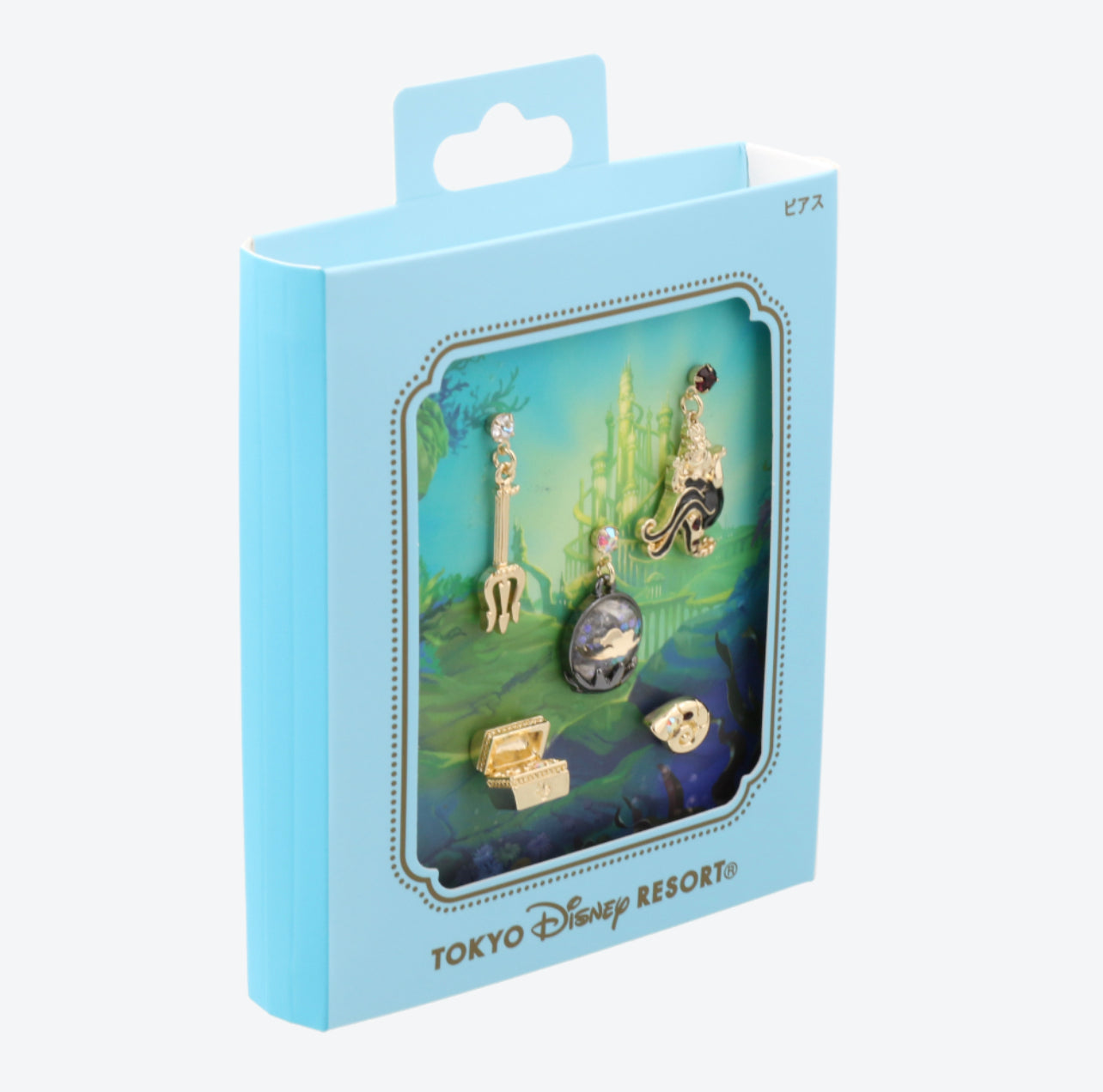TDR - The Little Mermaid Story Book Earrings Set