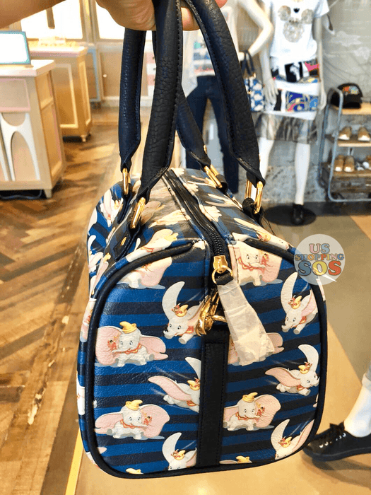 SHDL - Dumbo All-Over-Print Bowler Handbag with Long Strap