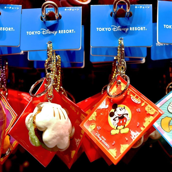 TDR - Food Theme Keychain x Mickey Mouse Bun