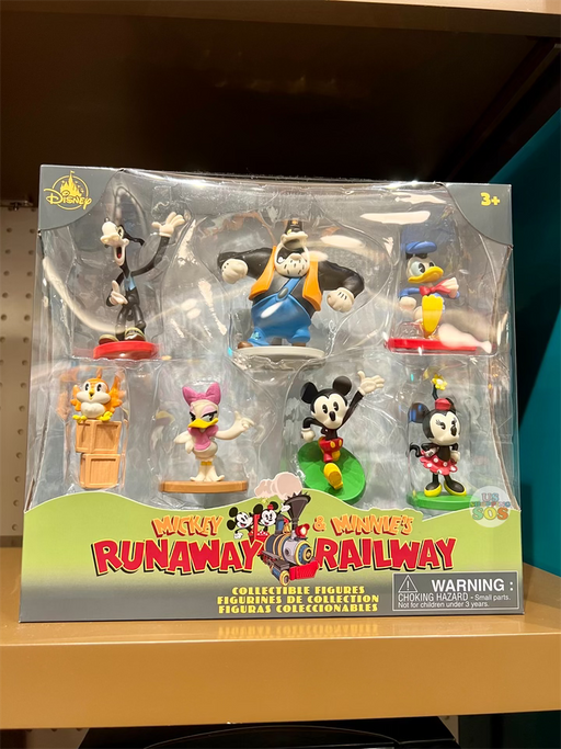 DLR - Mickey & Minnie's Runaway Railway - Character Collectible Figure Set