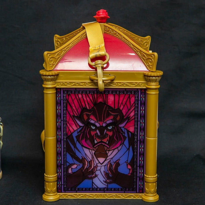 TDR - Beauty and the Beast Lighting Up Stained Glass Popcorn Bucket