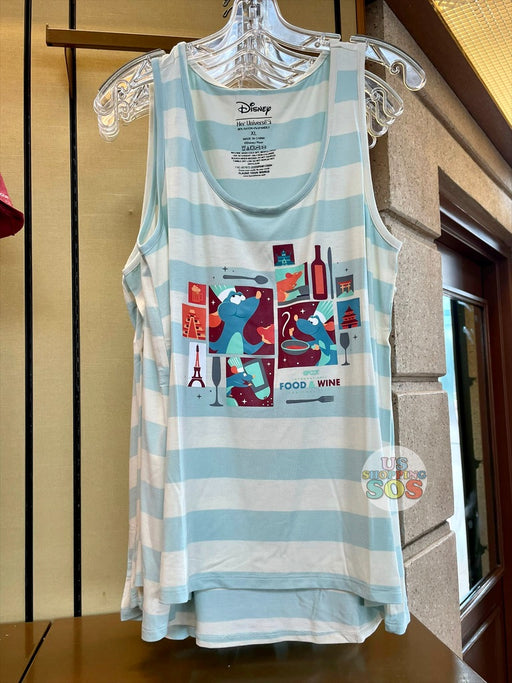WDW - Epcot Food & Wine Festival 2021 - Remy Shake Things Up - Her Universe Stripe Tank (Adult)