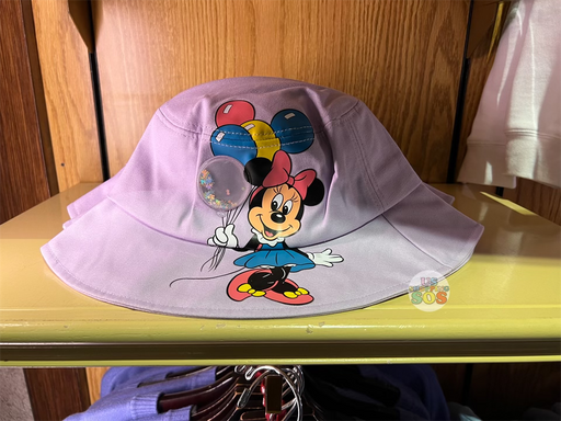 DLR/WDW - Retro Minnie with Balloon Lavender Bucket Hat
