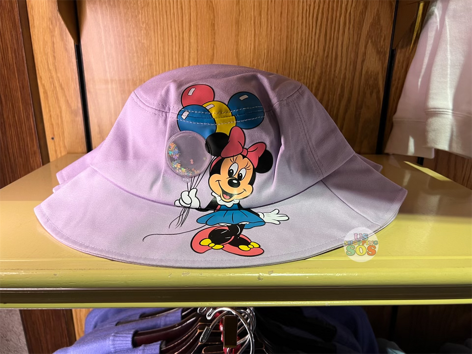 DLR/WDW Retro Minnie with Balloon Lavender Bucket Hat