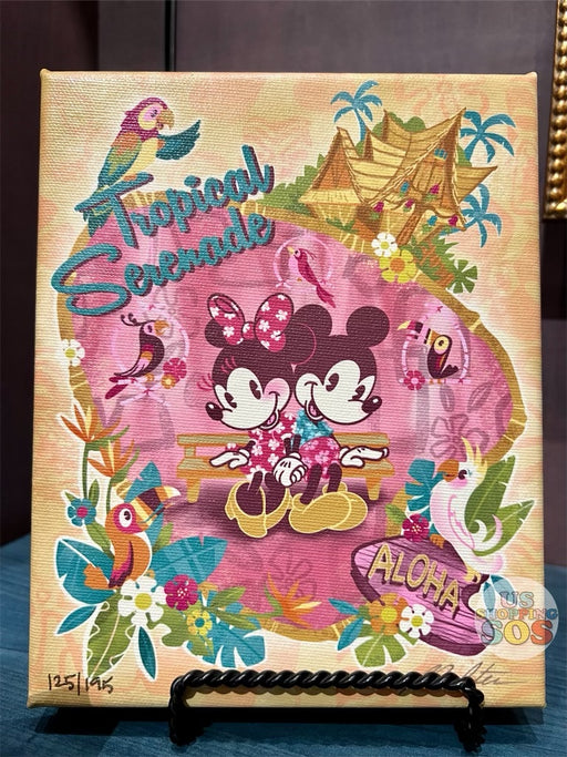 DLR - Disney Art - Tropical Serenade by John Coulter