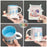 Starbucks China - New Year 2020 Mouse Vacation - 10oz Train Mug with Happy Family Saucer