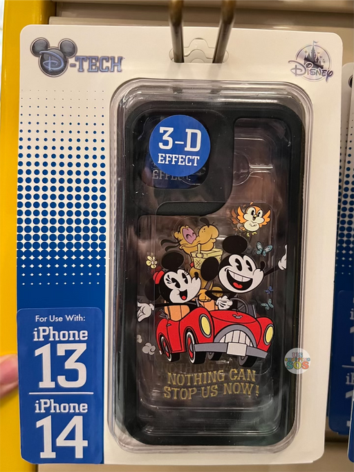 DLR/WDW - Mickey & Minnie's Runaway Railway - D-Tech Mickey & Minnie 3D Effect iPhone Case