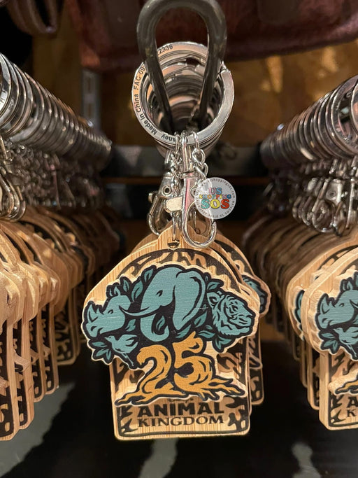WDW - Disney’s Animal Kingdom 25th Anniversary - Animals “25” Keychain