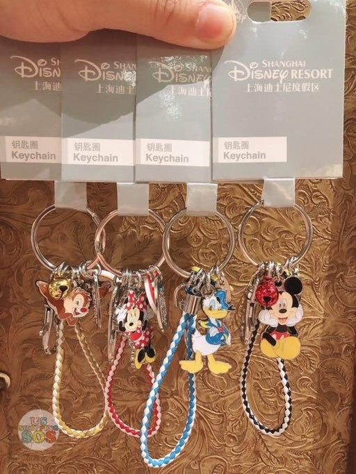 SHDL - Key Shaped Mickey Mouse Keychain x Shanghai Disney Resort 4th A —  USShoppingSOS