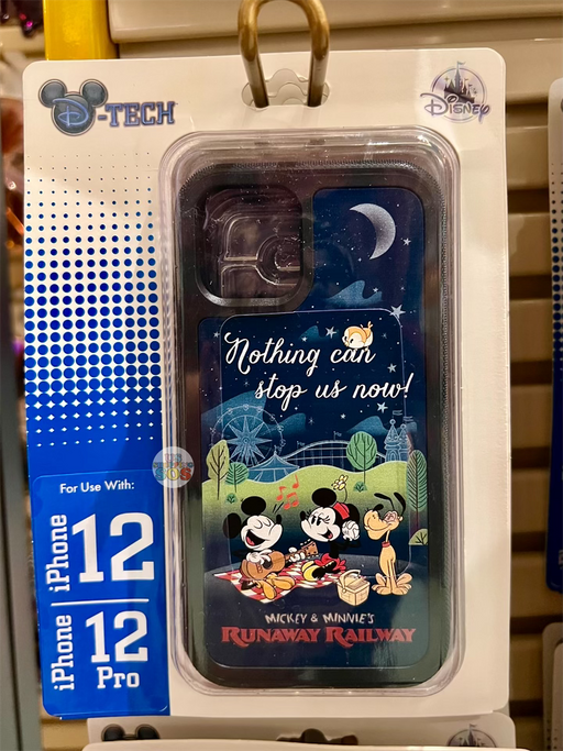 DLR/WDW - Mickey & Minnie's Runaway Railway - D-Tech Mickey & Minnie Picnic “Nothing can Stop Us Now!” 3D Effect iPhone Case