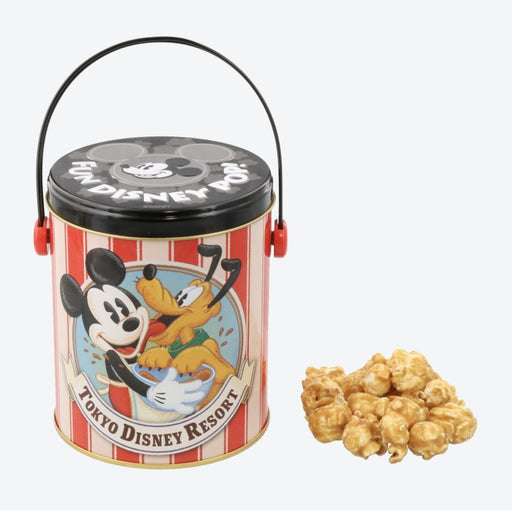 TDR - Mickey Mouse & Pluto Popcorn x Butter Caramel Flavor