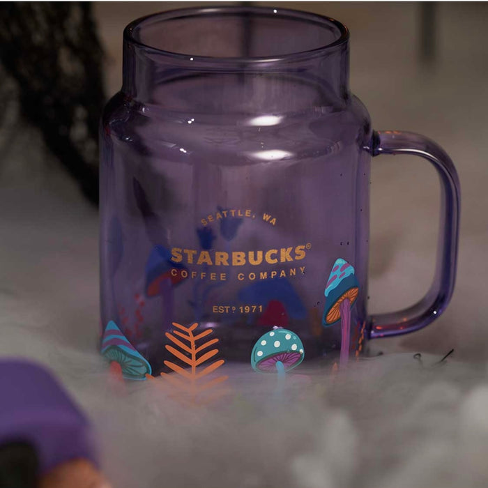 Starbucks China - Halloween 2021 - 23. Halloween Party Straw Glass Mason Jar 525ml