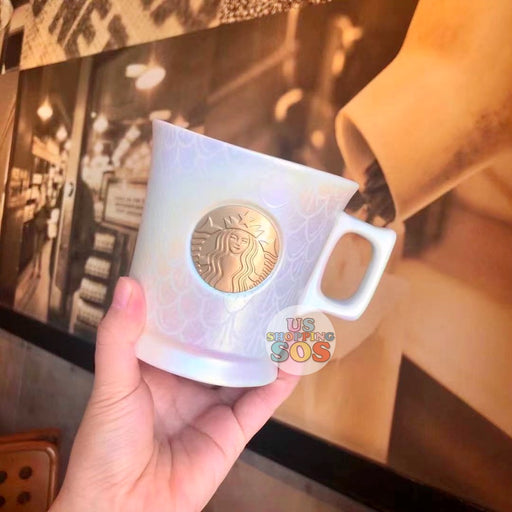 Starbucks China - 50th Anniversary - 16. Fish Scale Bronze Logo Mug