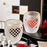 Starbucks China - Valentine’s Checker 2022 - 11. Checker Heart King & Queen Glass Mug Set of 2