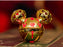 DLR - Holiday Mickey Jingle Bell Ornament Glow Cube (Gold)