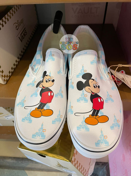 DLR/WDW - Disney x Vans - Mickey Mouse Blue Classic Slip-O (Adult)