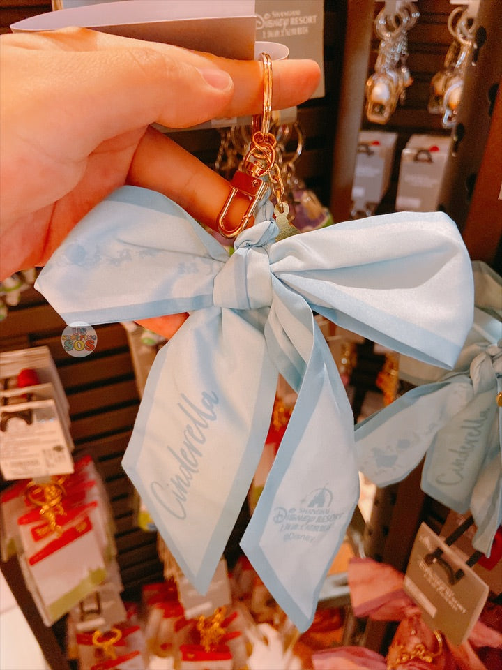 SHDL - Cinderella Bowknot Silk Ribbon Keychain — USShoppingSOS