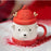 Starbucks China - Christmas 2022 - 3. Christmas Polar Bear 3D Mug with Lid 355ml