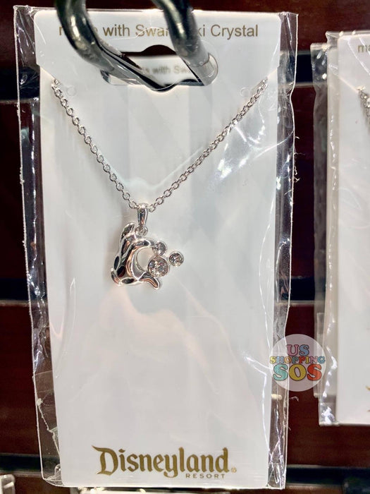 DLR - Arribas - Swarovski Crystal Mickey Mouse Icon with Glove Necklace