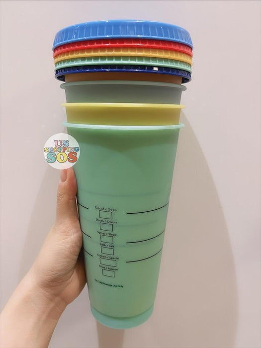 Starbucks - Color-Changing Reuseable Cold Cups (Without Pink Cup)