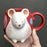 Starbucks China - New Year 2020 Classic Red - 12oz White Mouse Red Mug